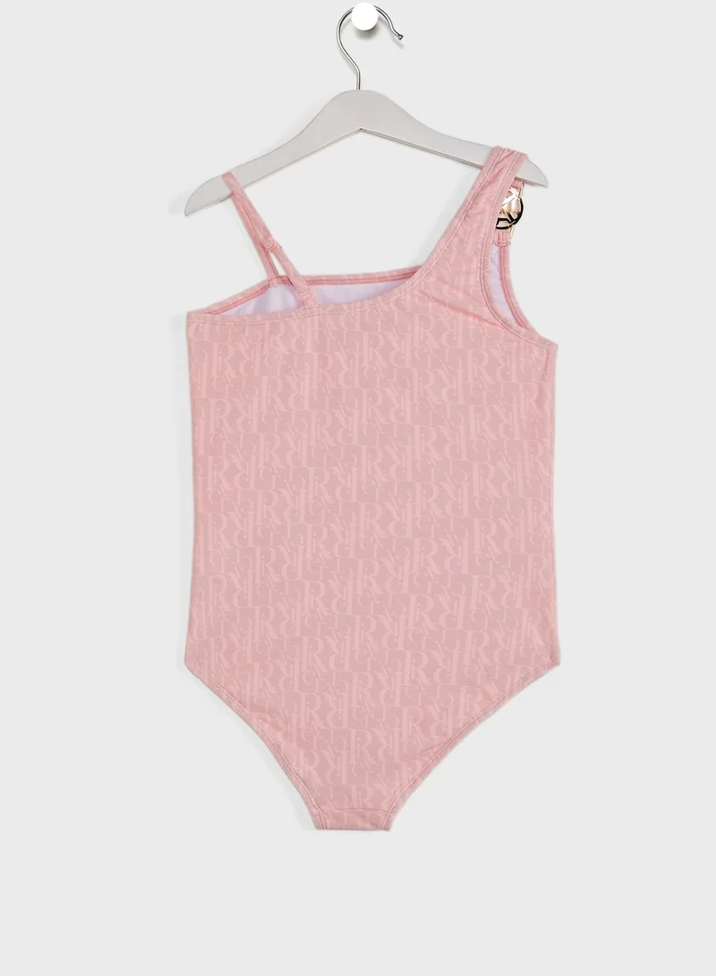 RIVER ISLAND Kids Logo Swimsuit
