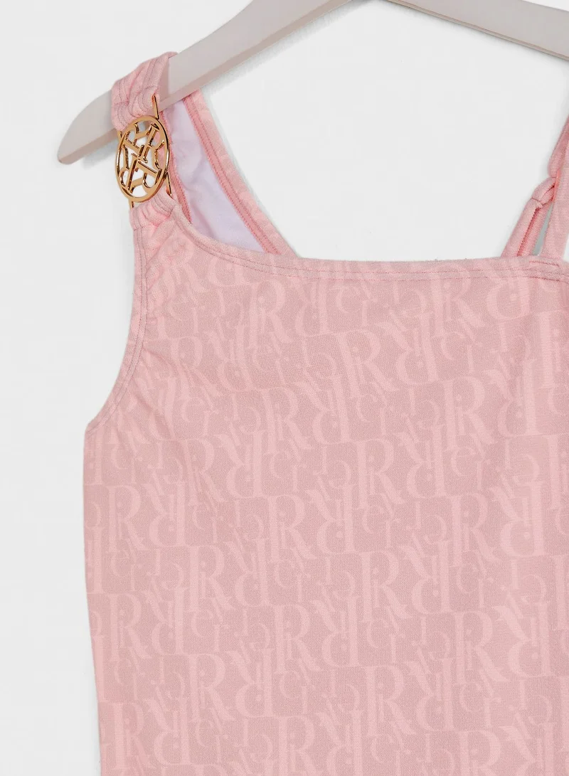 RIVER ISLAND Kids Logo Swimsuit