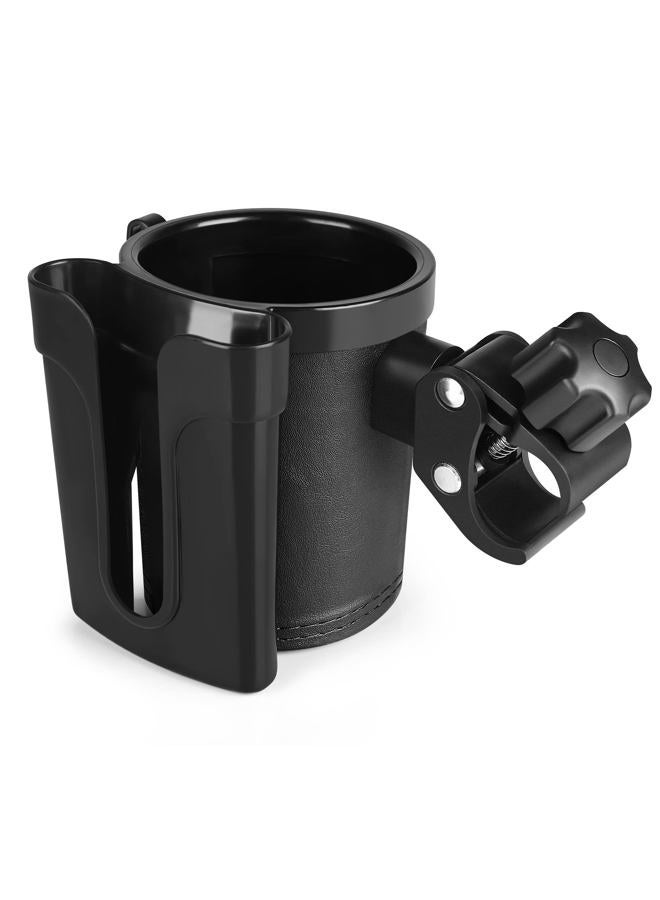 accmor Stroller Cup Holder with Phone Keys Holder, 3-in-1 Universal Cup Holder, Drinks Bottle Holder for Stroller, Bike, Wheelchair, Walker, Scooter - Image 2