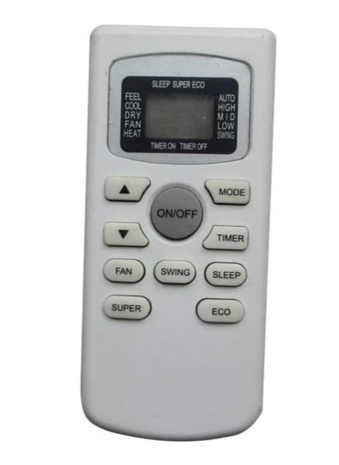 Replacement Remote Control for Black Decker GYKQ-34E BPACT10WT BPACT08WT BPACT12HWT BPACT12WT BPACT14HWT BPACT14WT BPACT14H Portable Air Conditioner