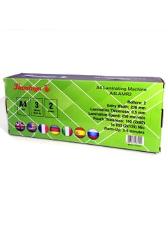 Flamingo A4 Laminating Machine A4LAMR2- Black
