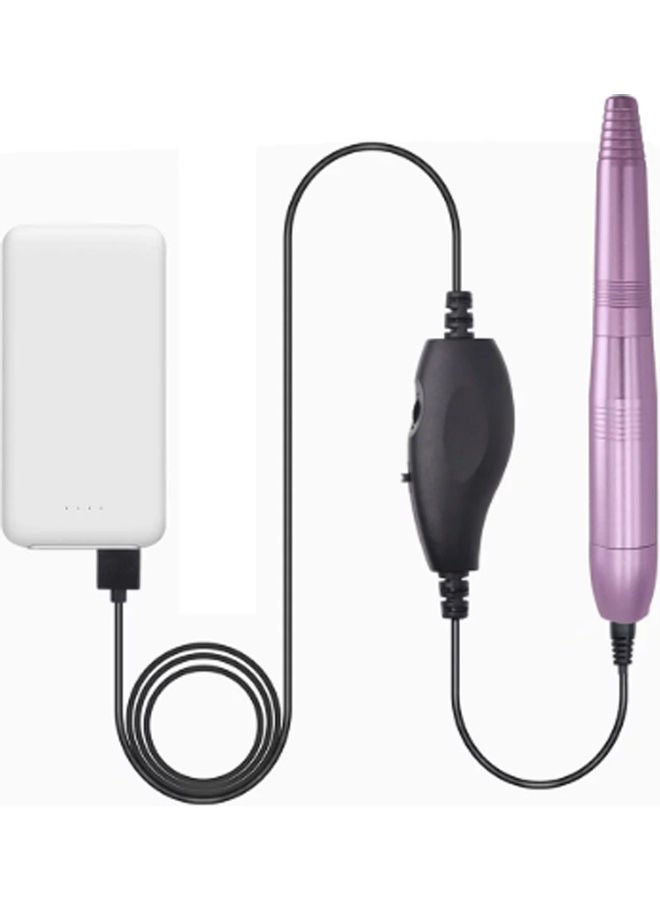 NIBEMINENT USB Electric Manicure Machine Grinder gold - Image 2