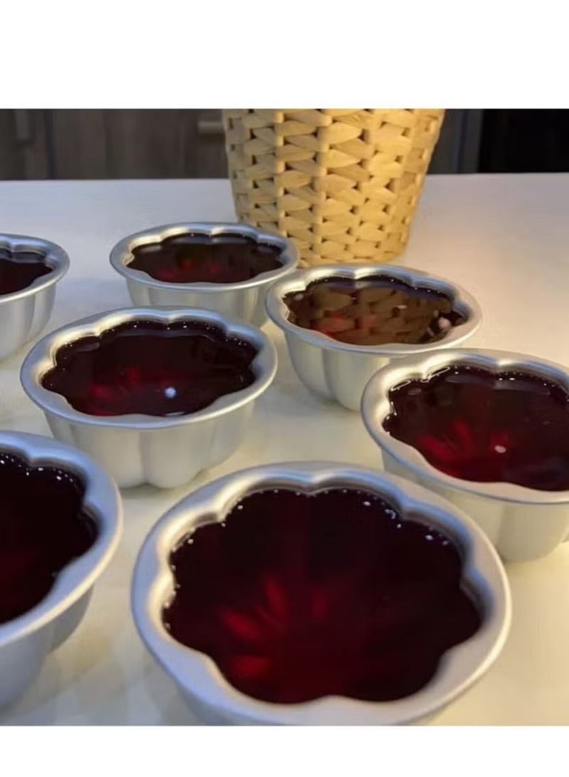 شاو تشن قالب كريم كراميل مكون من 6 قطع ألومنيوم أصيلة - Image 4