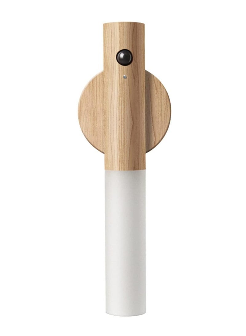 كابتن تيك Motion Sensor Night Light, Smart LED Light, Sensing Distance 4M, Hand-held Portable, Stick Anywhere for Bedroom, Stairway, Children Room and More,High Grade Solid Wood Glass Material - Image 2
