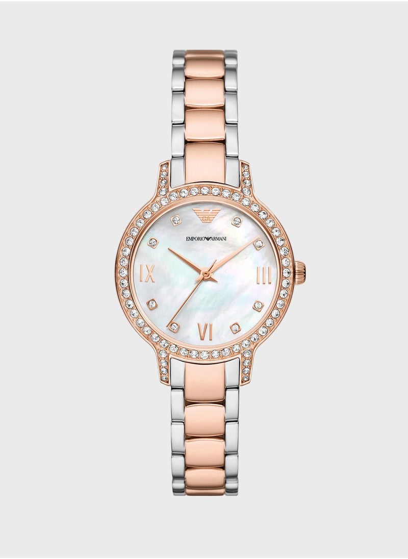 EMPORIO ARMANI - Cleo Analog Watch - Image 1