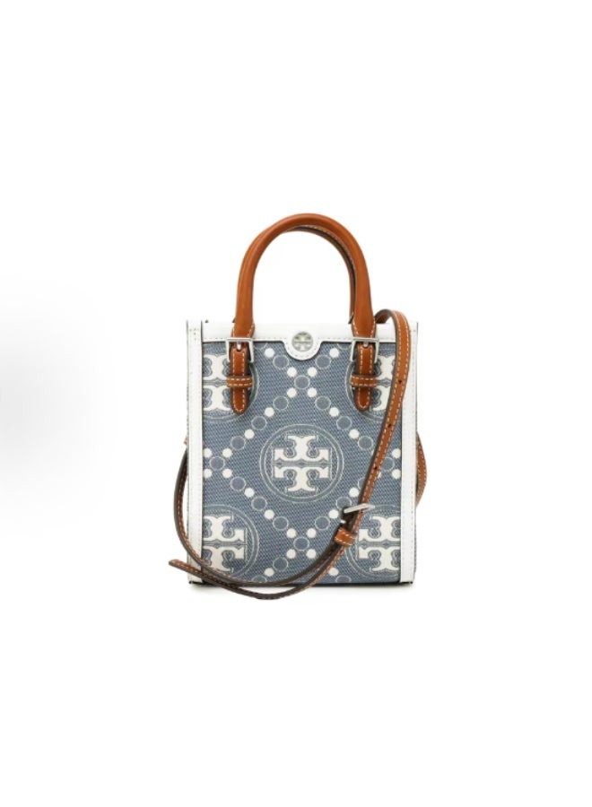 Burch Jacquard Cross-body Shoulder Bag Handbag 16*19*7cm - Image 1