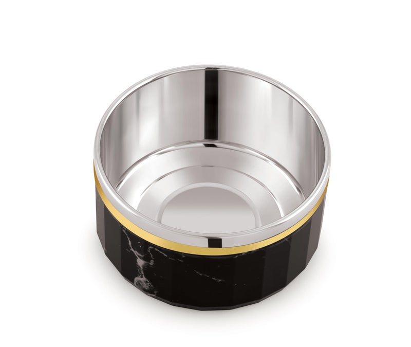 Nabhya Jupiter Multipurpose Dry Fruit Air Tight Storage Container With Inner Steel Bowl & Serving Tray for Home & Kitchen 500ml (Black, Set of 6) - Image 5