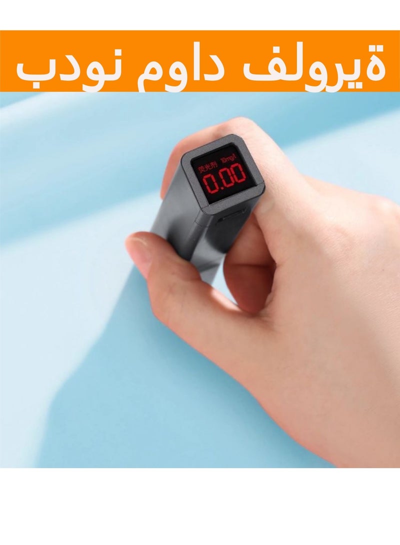 لوكسا مجموعة من 10 غطاء كرسي مرحاض وقاعدة مرحاض قابلة للتصرف، أغطية مرحاض، مقاعد مرحاض قابلة للتصرف، وسائد مرحاض محمولة للطائرات للأطفال، وسادة مرحاض من ورق اللب الخشبي، سميكة للأطفال، زرقاء - Image 5