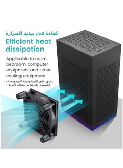 RATSAW Cooling Case Fan for Receiver DVR Xbox TV Box Router 120mm x 25mm 5V USB Power  - Image 3