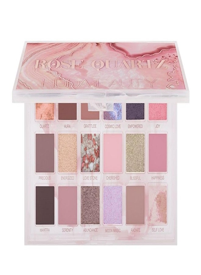 Huda Beauty Rose Quartz 18 Eyeshadow Palette - Image 1