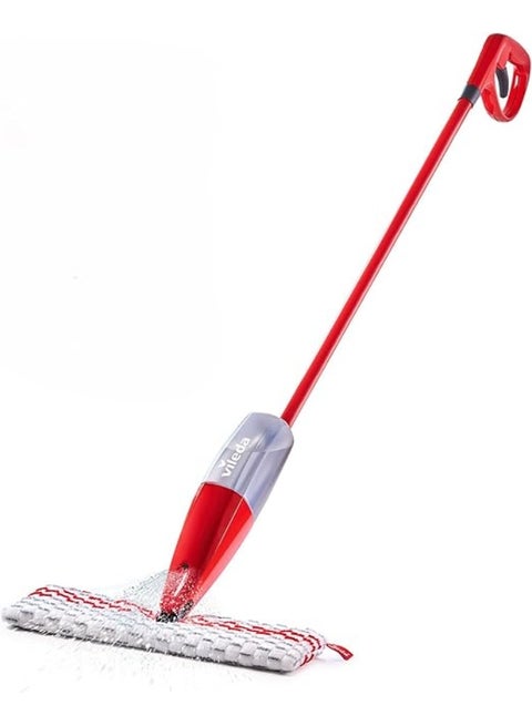 Vileda 1‑2 Spray Max (Promist Max) Spray Mop Set in a Box – Double‑Sided Microfibre Pad, Refillable Bottle, For Sealed Hard Floors