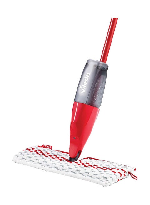 Vileda 1-2 Spray Max Mop 600 Ml | Microfibre Mop With Sprayer | Mop Floors without a Bucket | Suitable for all Types of Flooring | Reusable Microfibre Pad