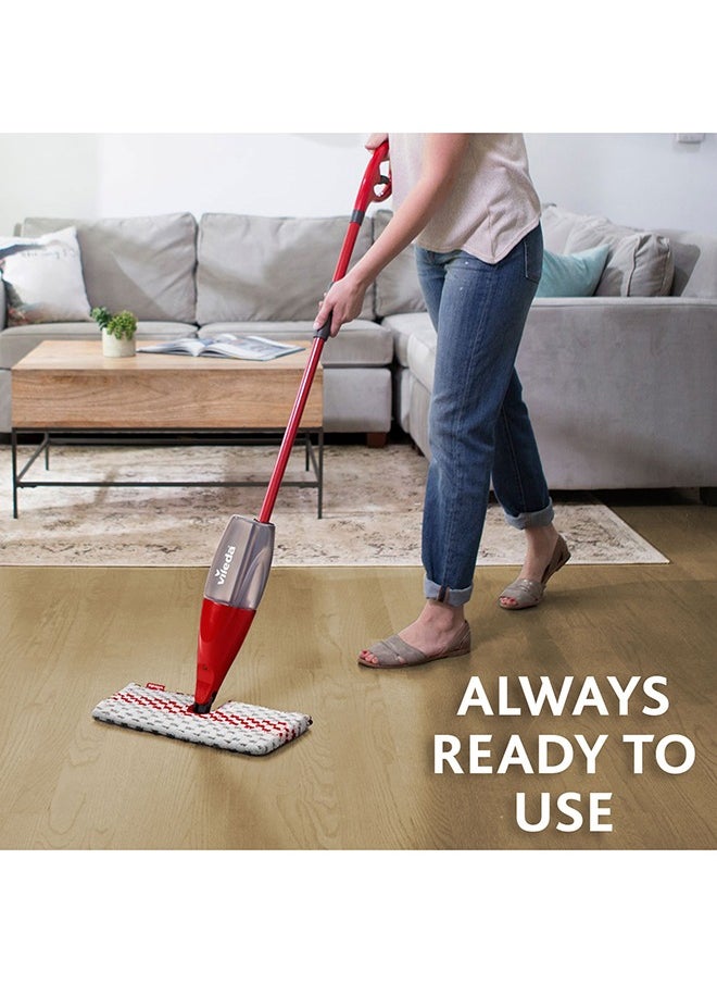 Vileda - Vileda 1-2 Spray Max Mop 600 Ml | Microfibre Mop With Sprayer | Mop Floors without a Bucket | Suitable for all Types of Flooring | Reusable Microfibre Pad - Image 1