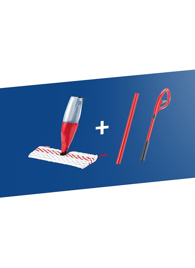 Vileda - Vileda 1-2 Spray Max Mop 600 Ml | Microfibre Mop With Sprayer | Mop Floors without a Bucket | Suitable for all Types of Flooring | Reusable Microfibre Pad - Image 1