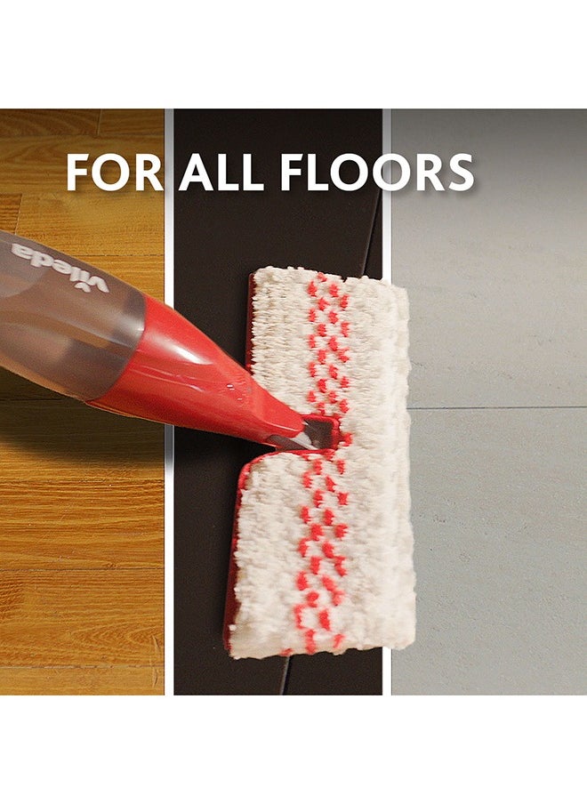 Vileda - Vileda 1-2 Spray Max Mop 600 Ml | Microfibre Mop With Sprayer | Mop Floors without a Bucket | Suitable for all Types of Flooring | Reusable Microfibre Pad - Image 1