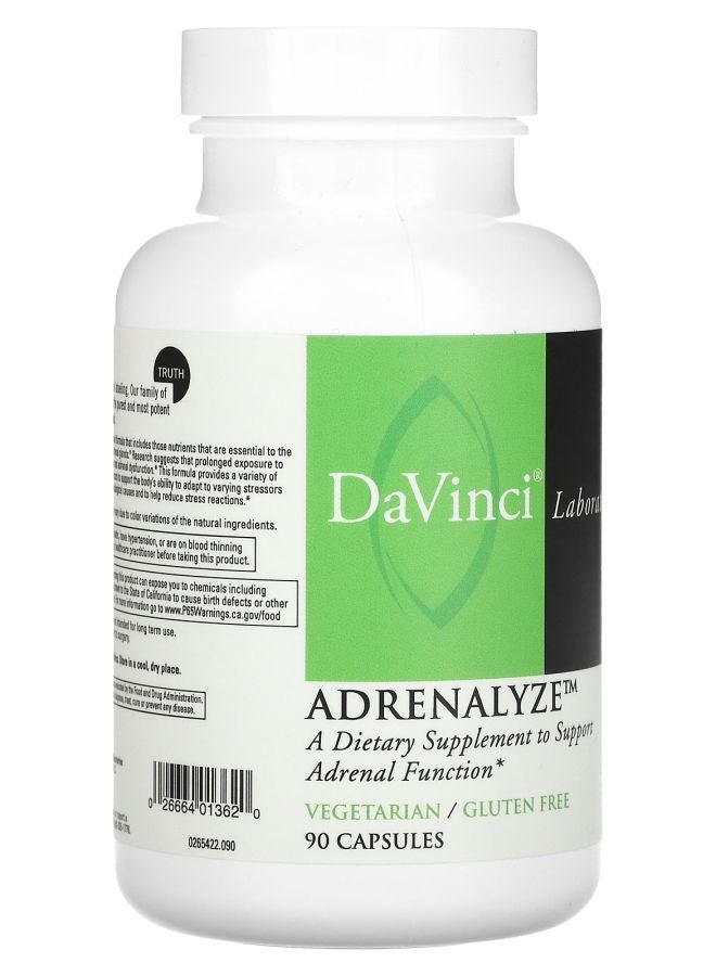 DaVinci Laboratories Adrenalyze 90 Capsules - Image 2