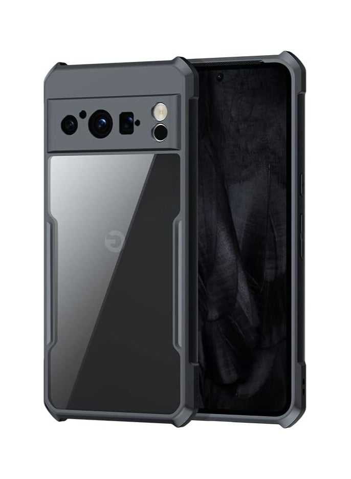 general Google Pixel 8 Pro Case,Airbags Shockproof Bumper Shell,Lens Protection Back Transparent Phone Cover for Pixel 8 Pro Case - Image 1