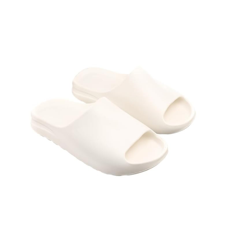 AMOUN Unisex Plastic Rocket Slippers - White, 40 EU