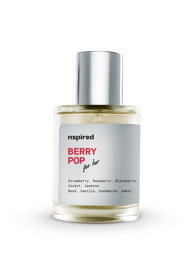 Nspired Beauty Berry Pop EDT for Women – Fruity Floral Long Lasting - Image 2