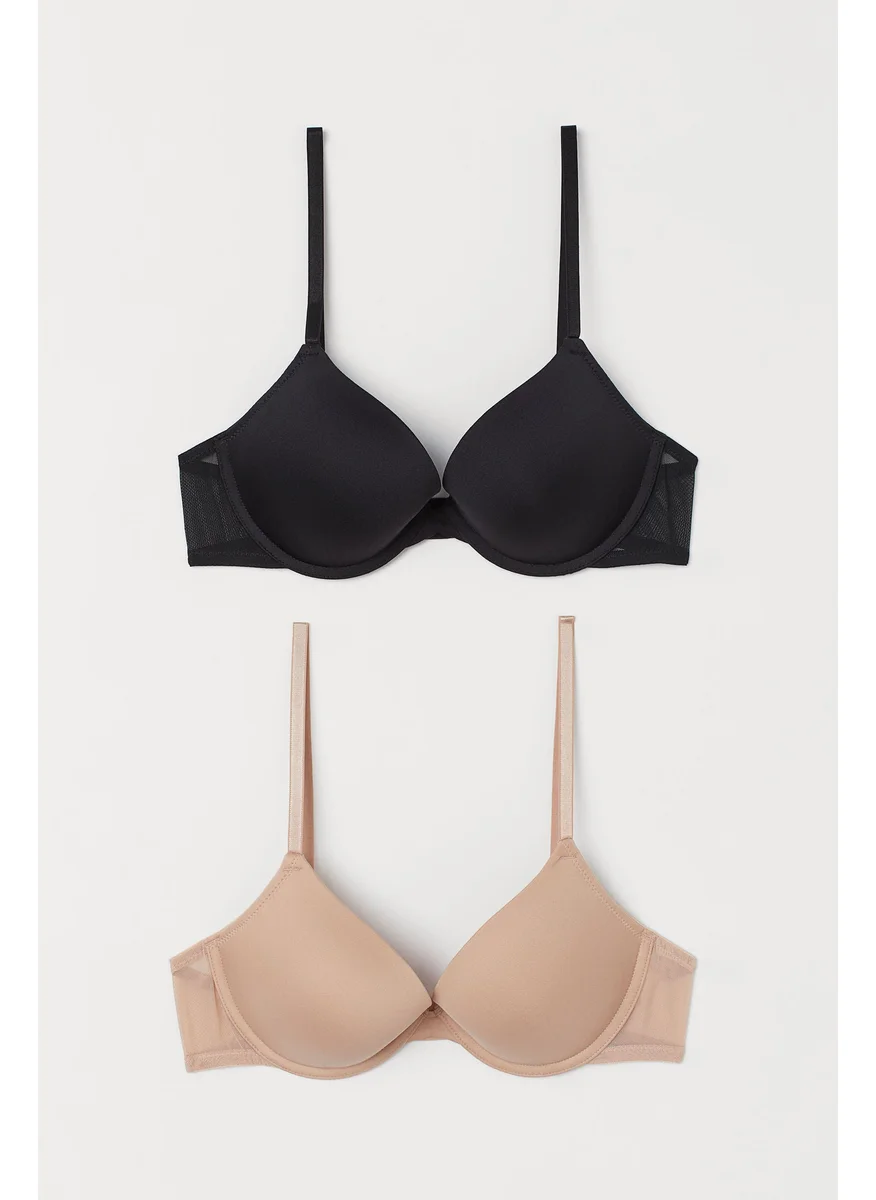 H&M 2-Pack Push-Up Bras