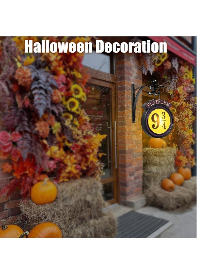 general Harry Potter Hanging Decorative Wall Light,9 3/4 Night Light , Remote control seven colors sixteen colors,Double Sided Harry Potter Lamp , Desk Lamp Night Light, Table Lamp for Home Decor - Image 5