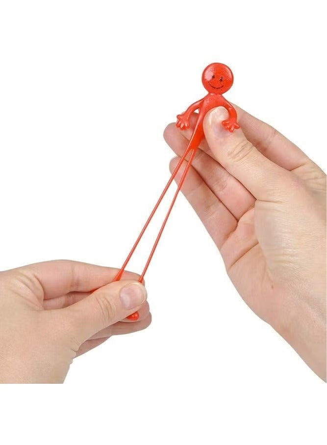 Beauenty 36 Pack Stretchy Bendable Man with Assorted Fun Colors, Sticky Stretchable Slimy Gooey Texture Toy for Stress Anxiety Relief, Great for Party Favor - Image 2