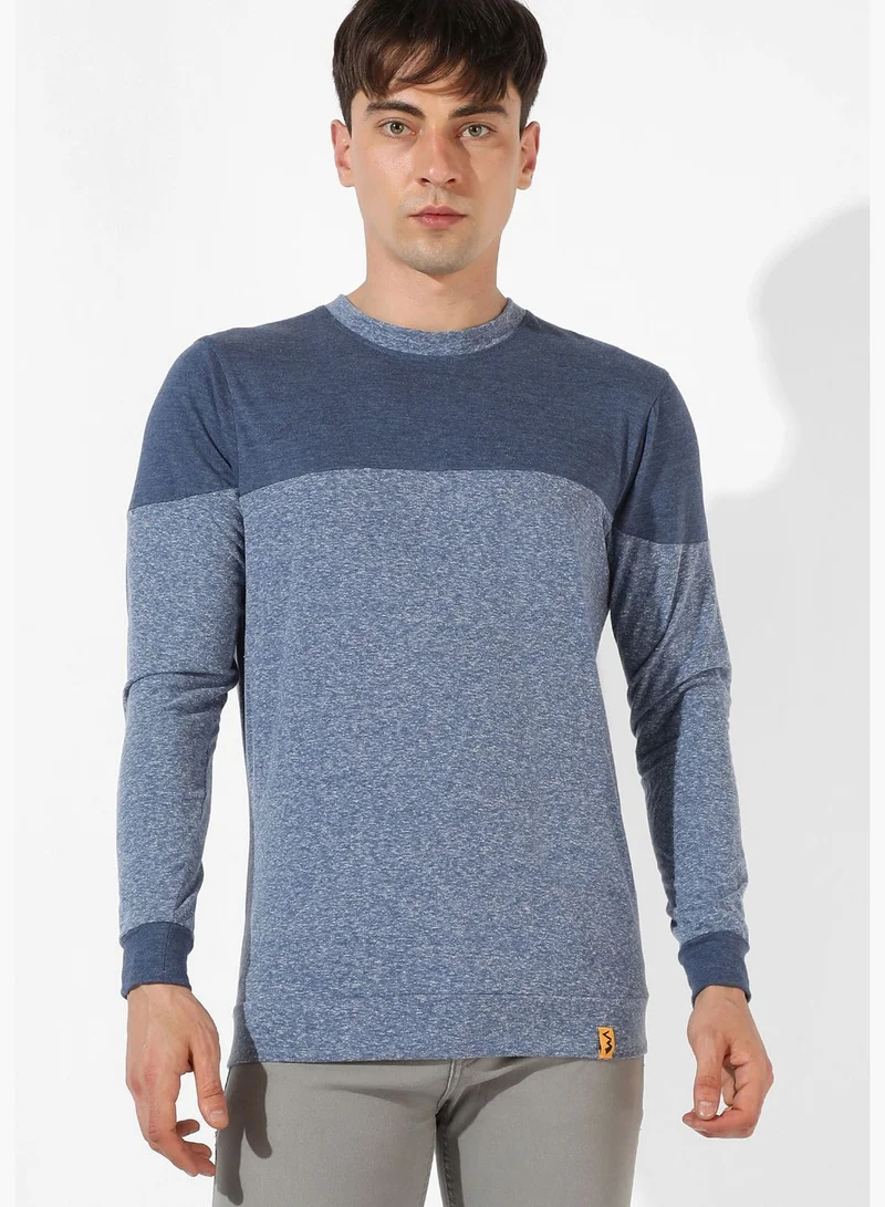 Campus Sutra Color block T-shirt