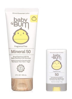 Sun Bum Baby Bum Spf 50 Sunscreen Face Stick and Lotion Mineral Uva/uvb Face and Body Protection for Sensitive Skin Fragrance Free Travel Size - pzsku/Z64C839BB2AD3F2D4145AZ/45/_/1734415339/9e8c59ce-f0b7-4a44-91e0-60a4fd47b093