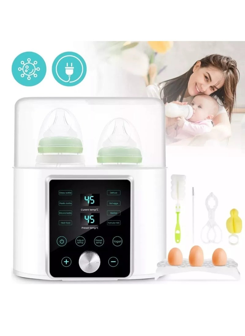 Double Bottle Warmer Sterilizer for Breast Milk