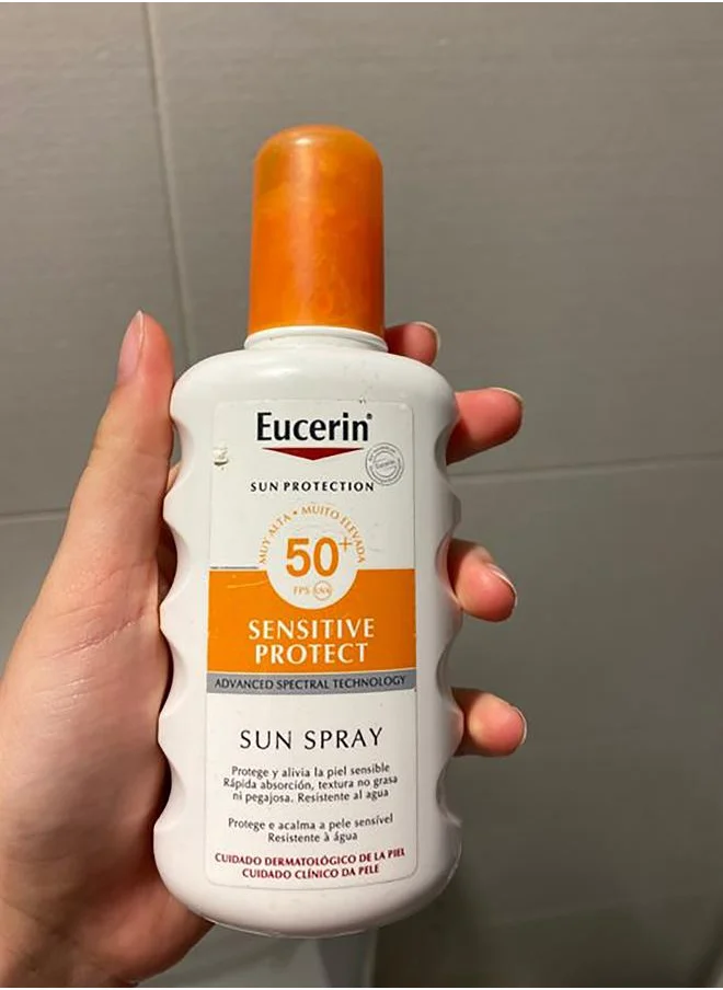 Eucerin Sensitive Protect Sun Spray Spf50, 200ml