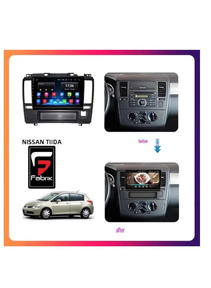 AVT Android Car Stereo for Nissan Tiida 2005 To 2013 2GB RAM 32GB ROM 9 Inch Support Apple Carplay, MirrorLink WiFi BT, IPS Touch Screen Mannual AC with Backup Camera Included  - Image 2