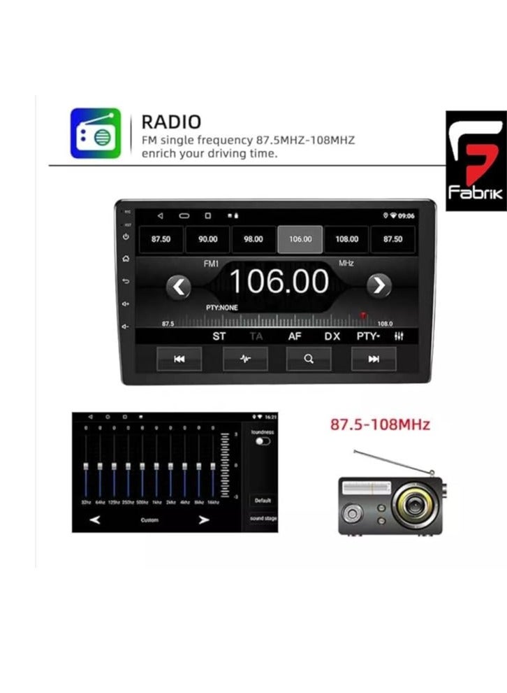 AVT Android Car Stereo for Nissan Tiida 2005 To 2013 2GB RAM 32GB ROM 9 Inch Support Apple Carplay, MirrorLink WiFi BT, IPS Touch Screen Mannual AC with Backup Camera Included  - Image 3