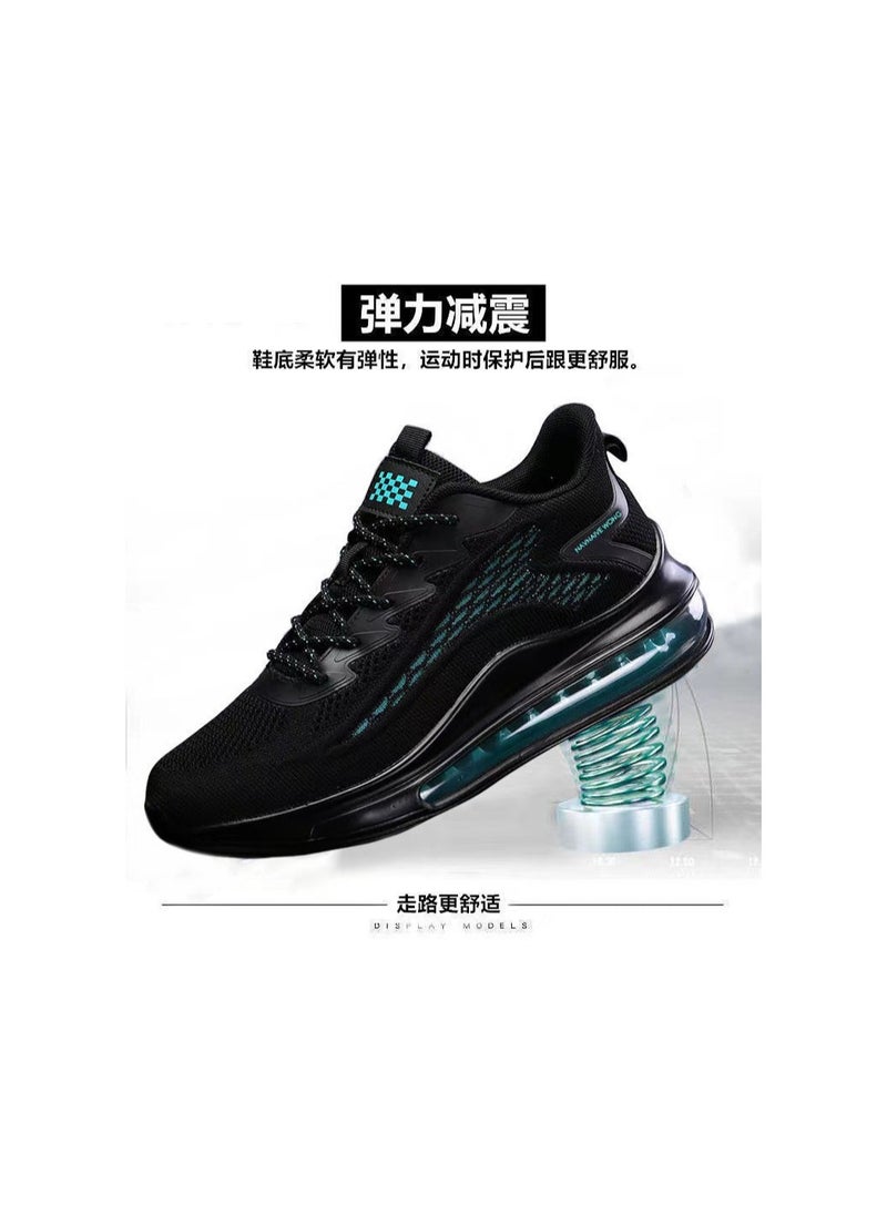 Generic - Men's shoes Running shoes Air cushion new trend breathable soft sole men's casual sports shoes - Image 1