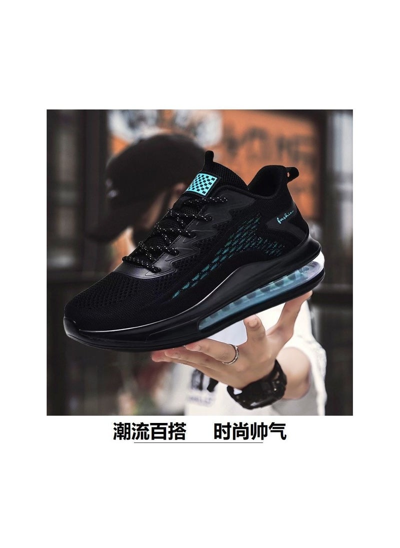 Generic - Men's shoes Running shoes Air cushion new trend breathable soft sole men's casual sports shoes - Image 1