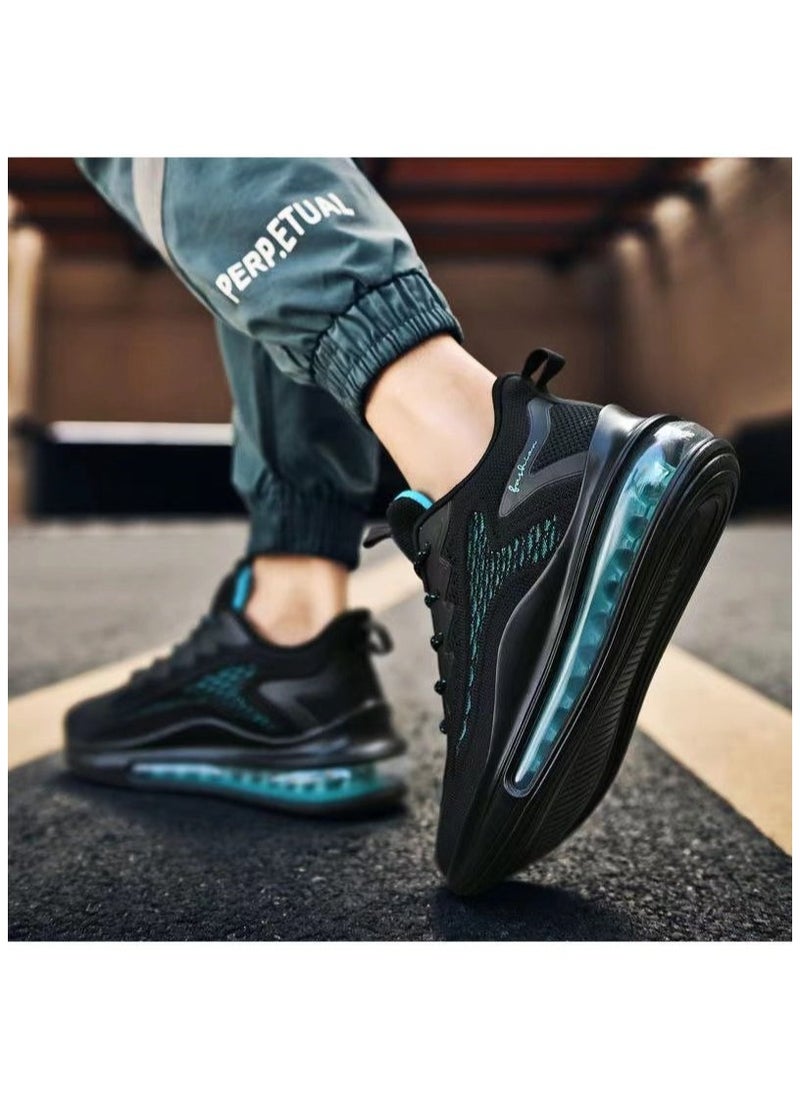 Generic - Men's shoes Running shoes Air cushion new trend breathable soft sole men's casual sports shoes - Image 1