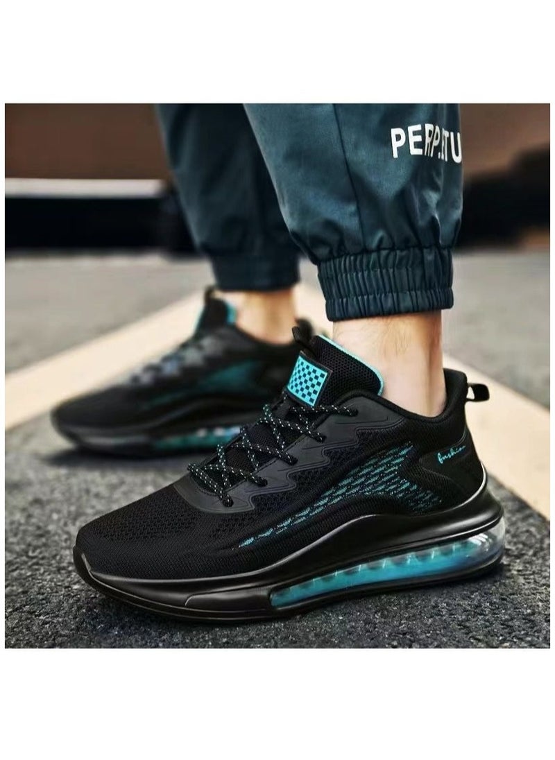 Generic - Men's shoes Running shoes Air cushion new trend breathable soft sole men's casual sports shoes - Image 1