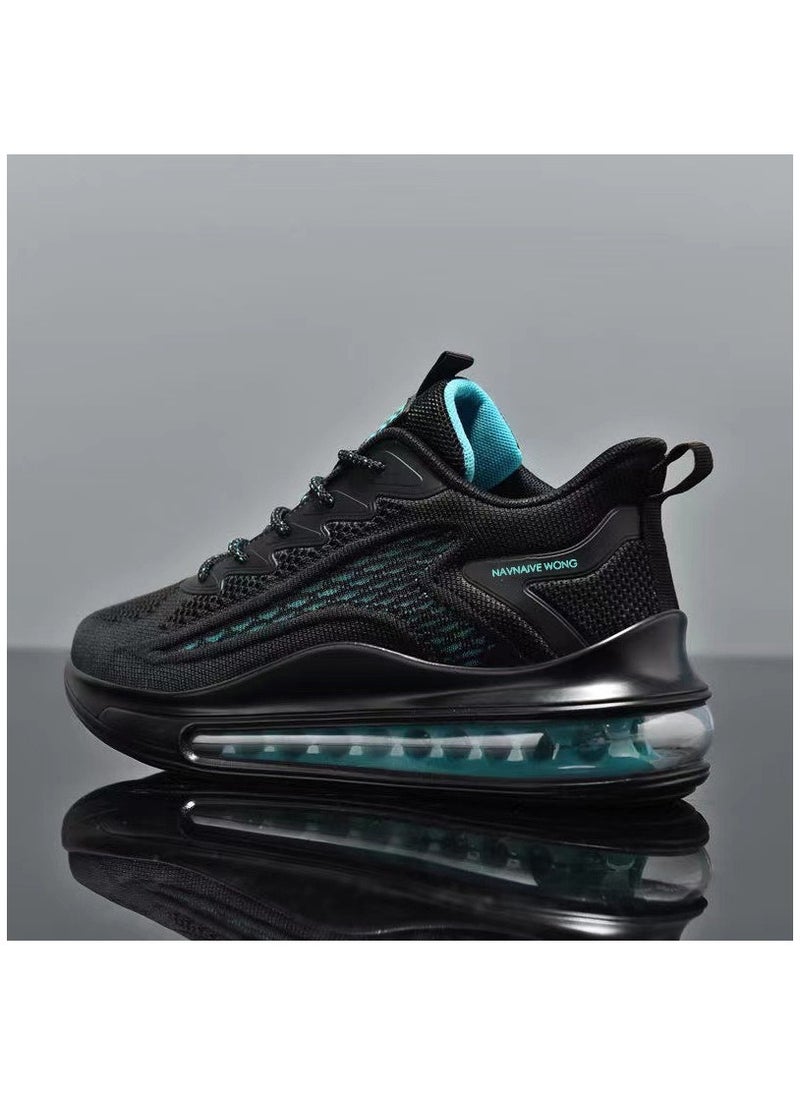 Generic - Men's shoes Running shoes Air cushion new trend breathable soft sole men's casual sports shoes - Image 1