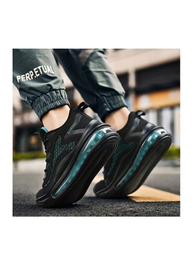 Generic - Men's shoes Running shoes Air cushion new trend breathable soft sole men's casual sports shoes - Image 1