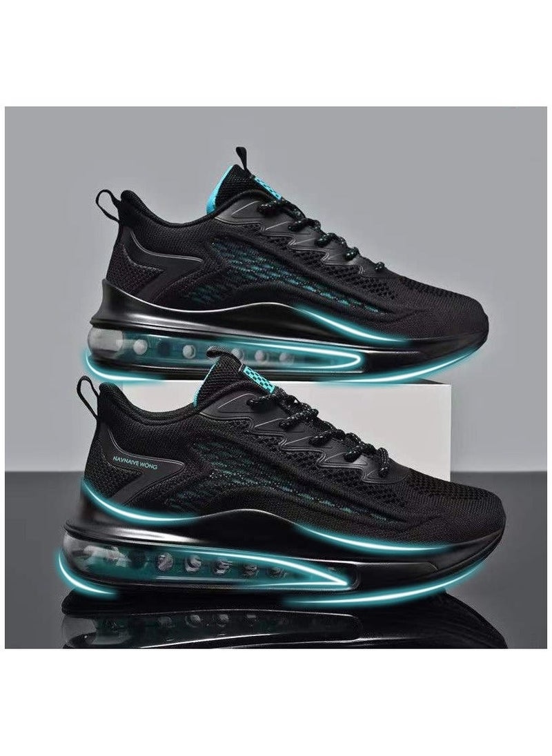 Generic - Men's shoes Running shoes Air cushion new trend breathable soft sole men's casual sports shoes - Image 1