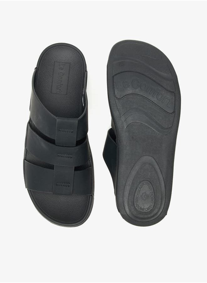 Le Confort Solid Slip-On Sandals  - Image 4