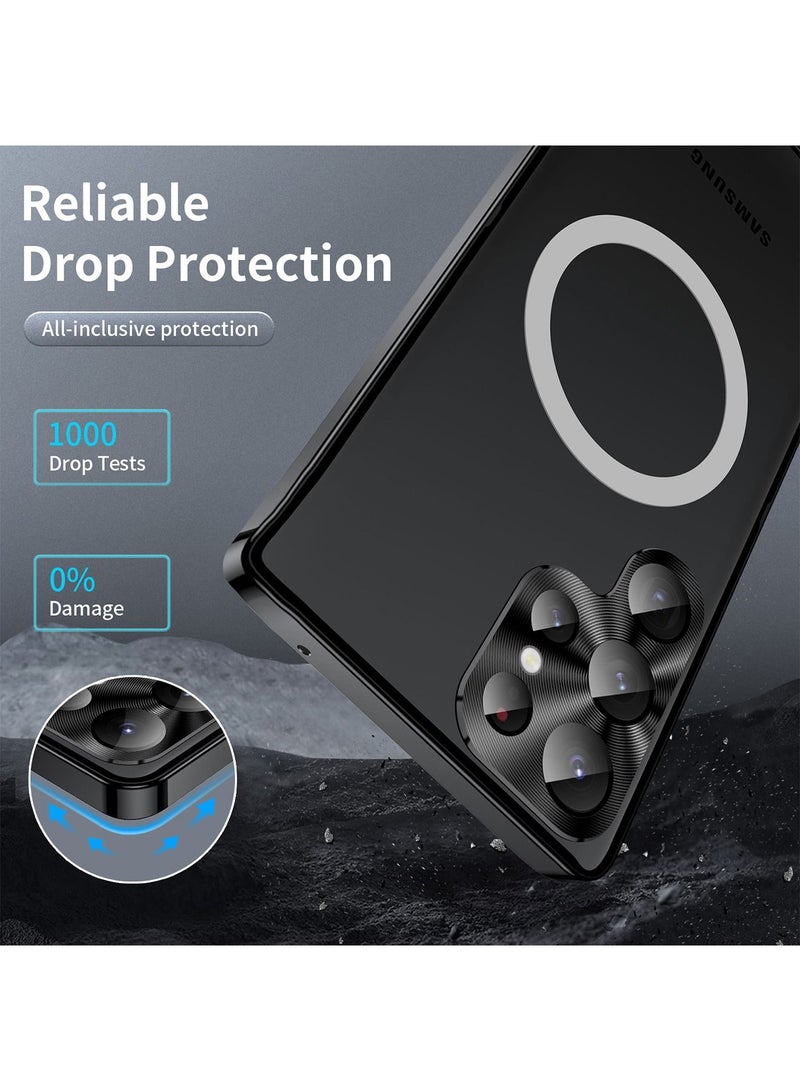 متوافق مع سامسونج S23 الترا 5G حالة المعادن - Image 4