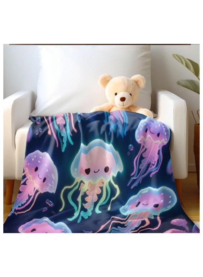 عام بطانية رقيقة من الفانيلا الكرتونية للأطفال أو الطلاب (دافئة ومريحة ومناسبة للنوم والألعاب) 100 سم * 150 سم - 513 - Image 4