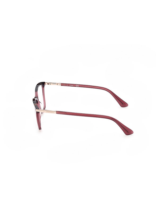 GUESS Women's Square Eyeglass Frame - GU288006954 - Lens Size: 54 Mm - Image 2