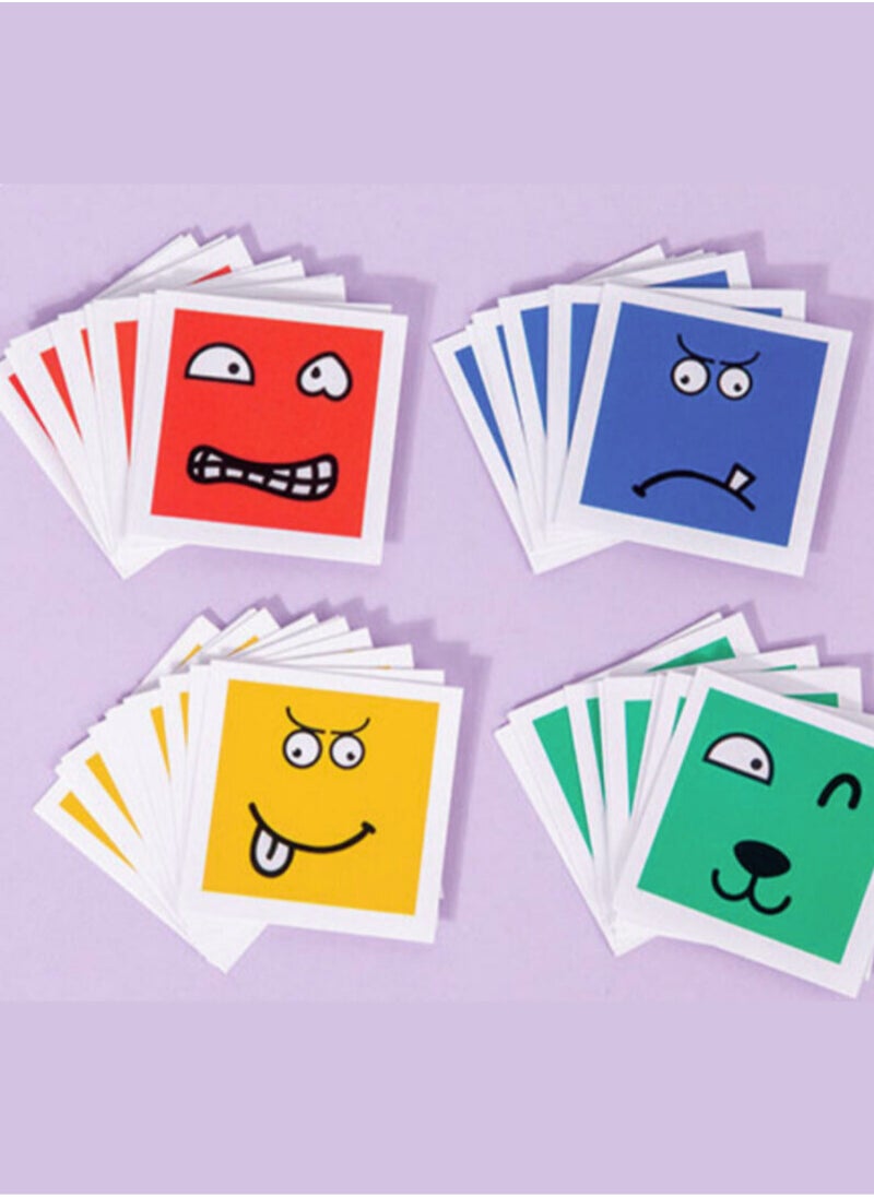 CUBEEZ Wooden Face Expression Puzzle Game for Kids and adult – Educational Emotion Matching Toy for Brain Development, Ages 3 and Up  - Image 5
