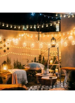Generic 40 LED 6m Eid Ramadan String Lights Star Moon Lights Ramadan Decorations for Home Battery Powered Eid Islamic Wall Decor Eid Mubarak LED Moon Lamp Muslim Ramadan Light Eid Ornaments Gifts  - Image 2
