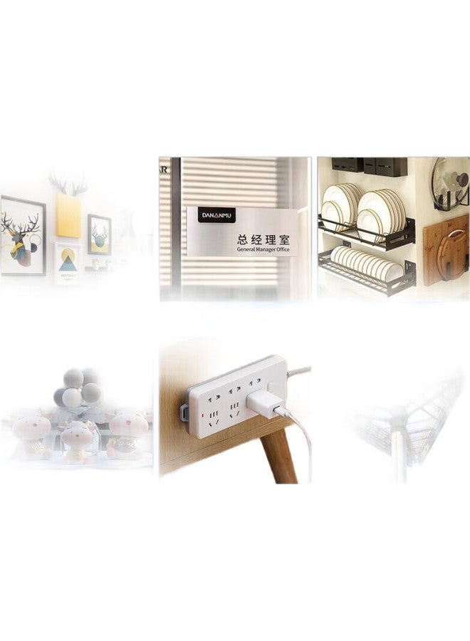 3M 3M Double-Sided Tape Strong Traceless Waterproof Office Supplies/Etc Special/Student Stationery/Handmade Crafts Etc. Applicable Glue 6606-Gp 54.5Mm*43M M/8 Pieces - Image 1
