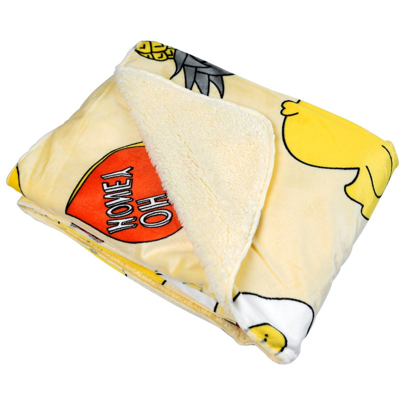1ST STEP Printed Fleece Blanket (Duck) - Image 4
