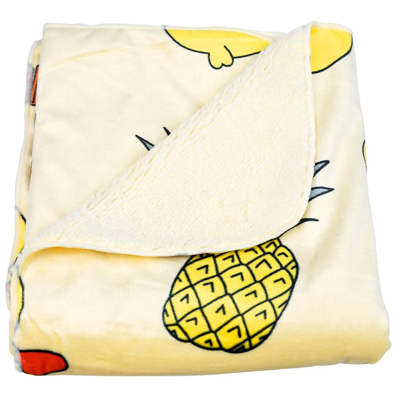 1ST STEP Printed Fleece Blanket (Duck) - Image 1