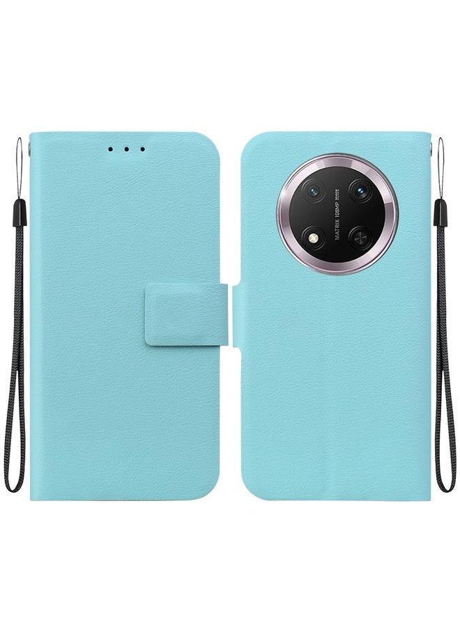 Zaboon For Honor X9c Ultra-thin Voltage Magnetic Buckle Leather Phone Case(Green) 