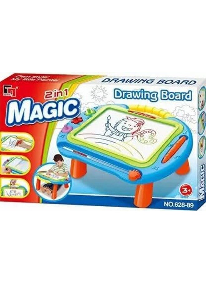 Smartcraft Smartcraft Toddler Magic Drawing Board Tablet Educational Kid Toys for 1-3 Year Old Girls and Boys Multicolor  - Image 2